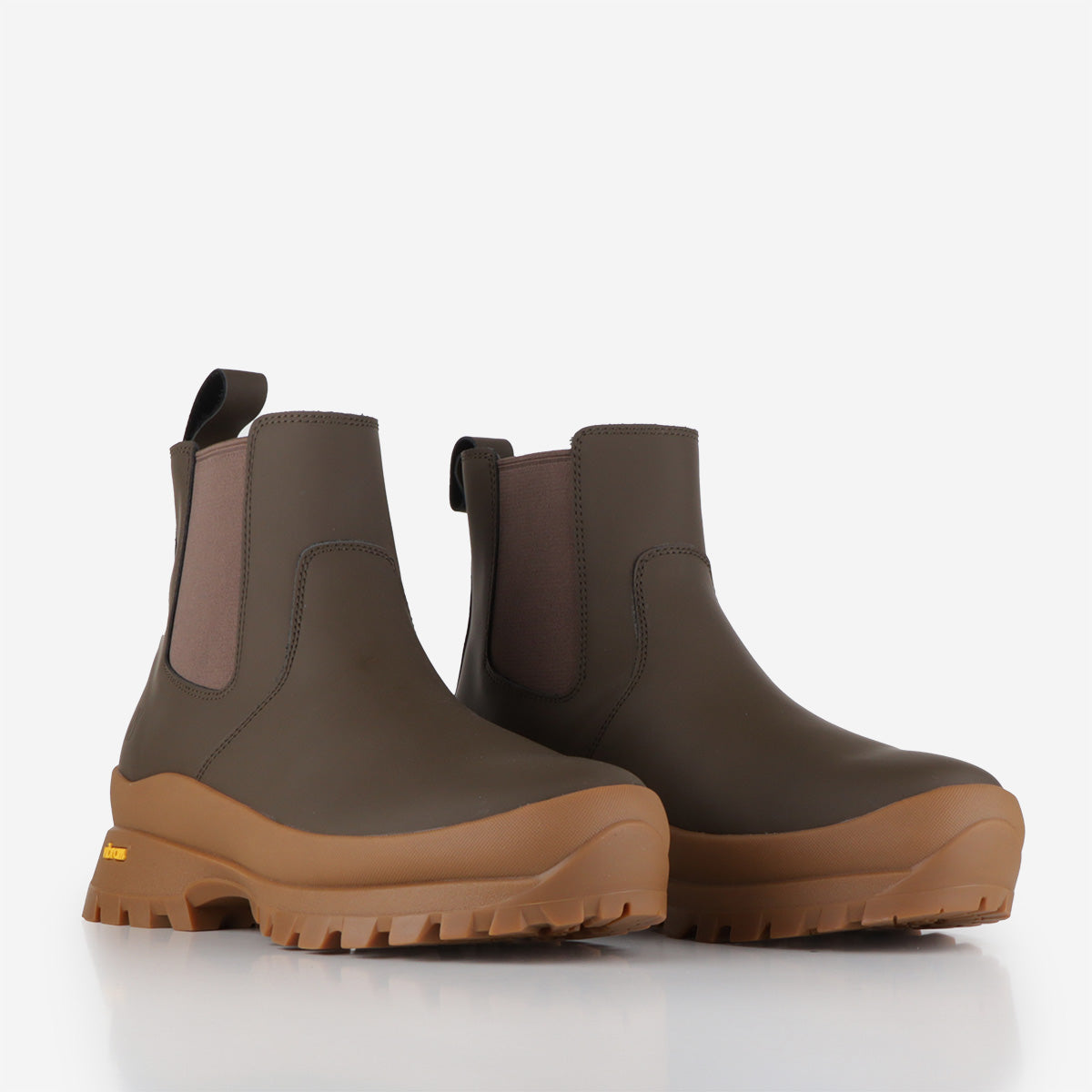 main Norse Projects Chelsea Boot, Taupe, Detail Shot 2