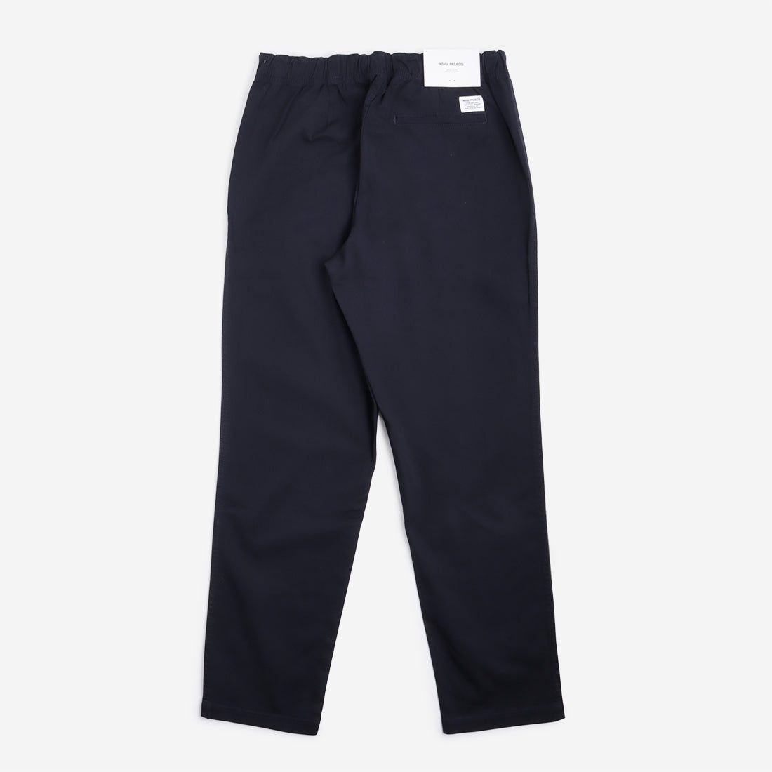 main Norse Projects Ezra Light Stretch Pant, Dark Navy, Detail Shot 4