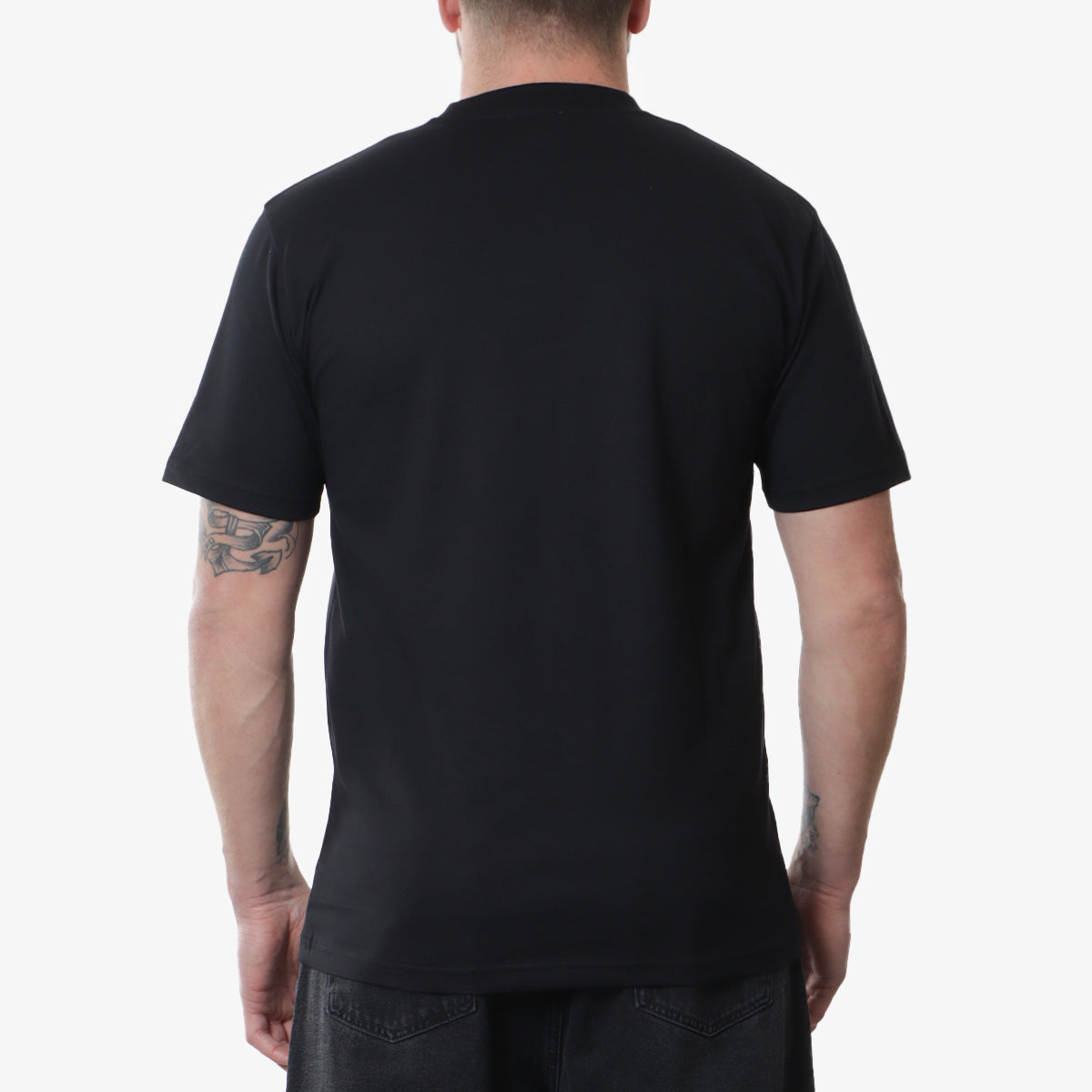 main Norse Projects Johannes Logo T-Shirt, Black, Detail Shot 3