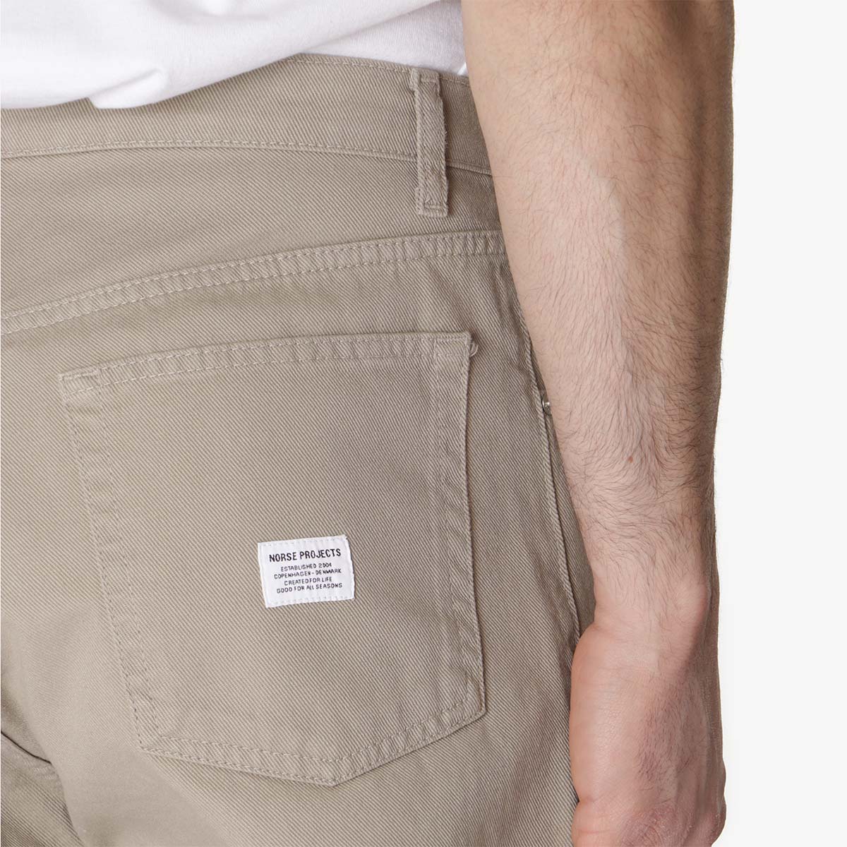 Norse Projects Mogens Relaxed 5 Pocket Heavy Twill Trousers