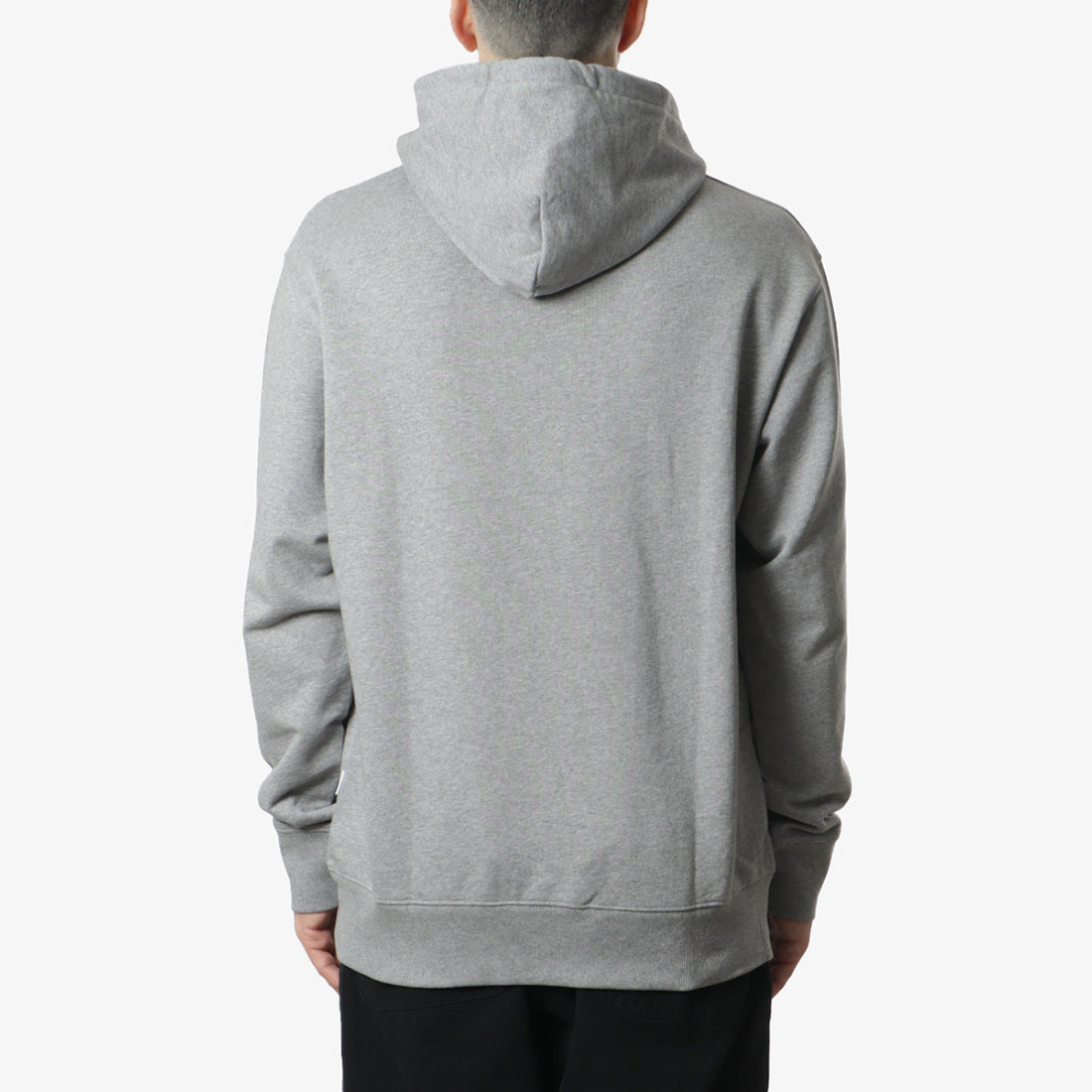 Norse Projects Norse Standard Hoodie, Grey Melange, Detail Shot 4