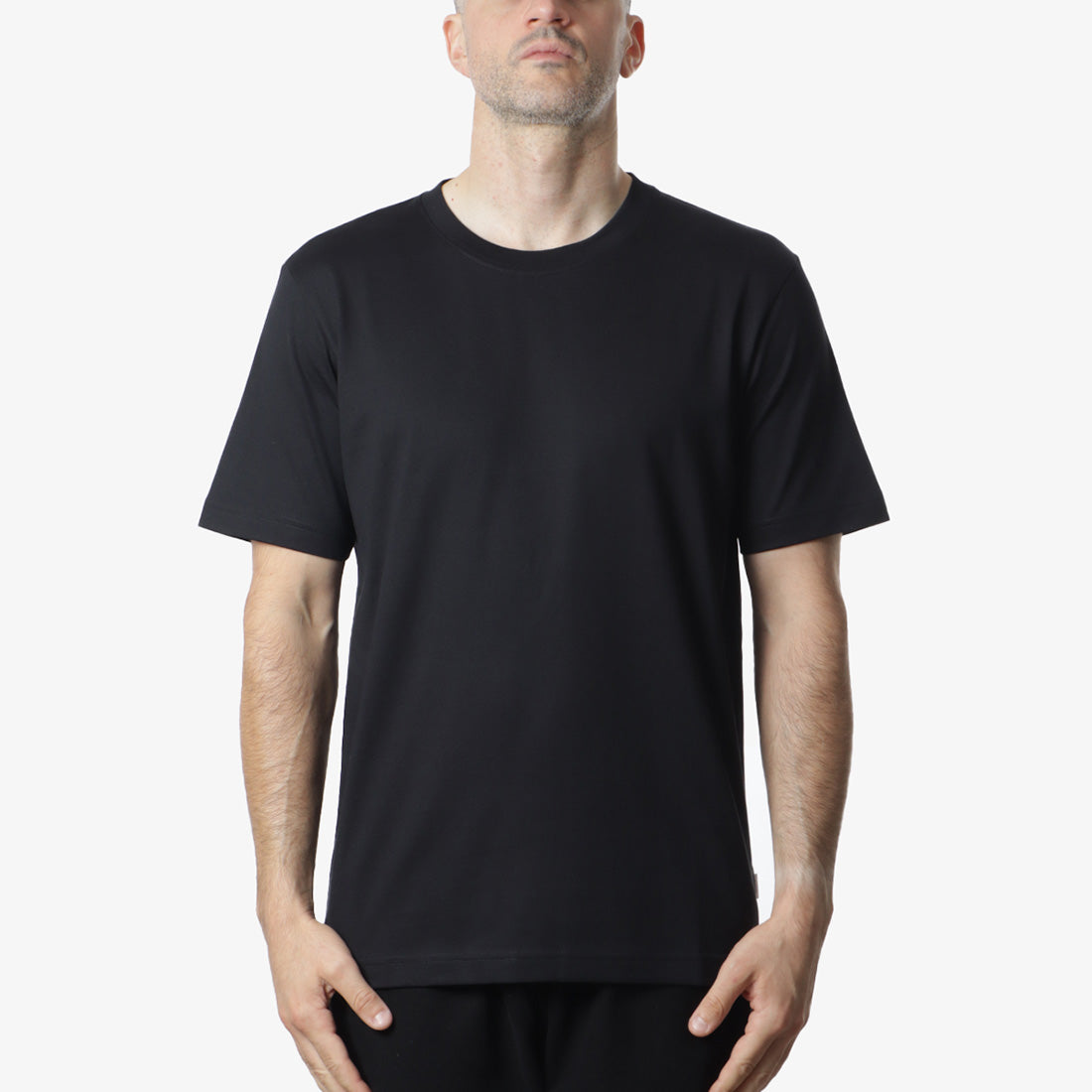 Norse Projects Norse Standard T-Shirt, Black, Detail Shot 1