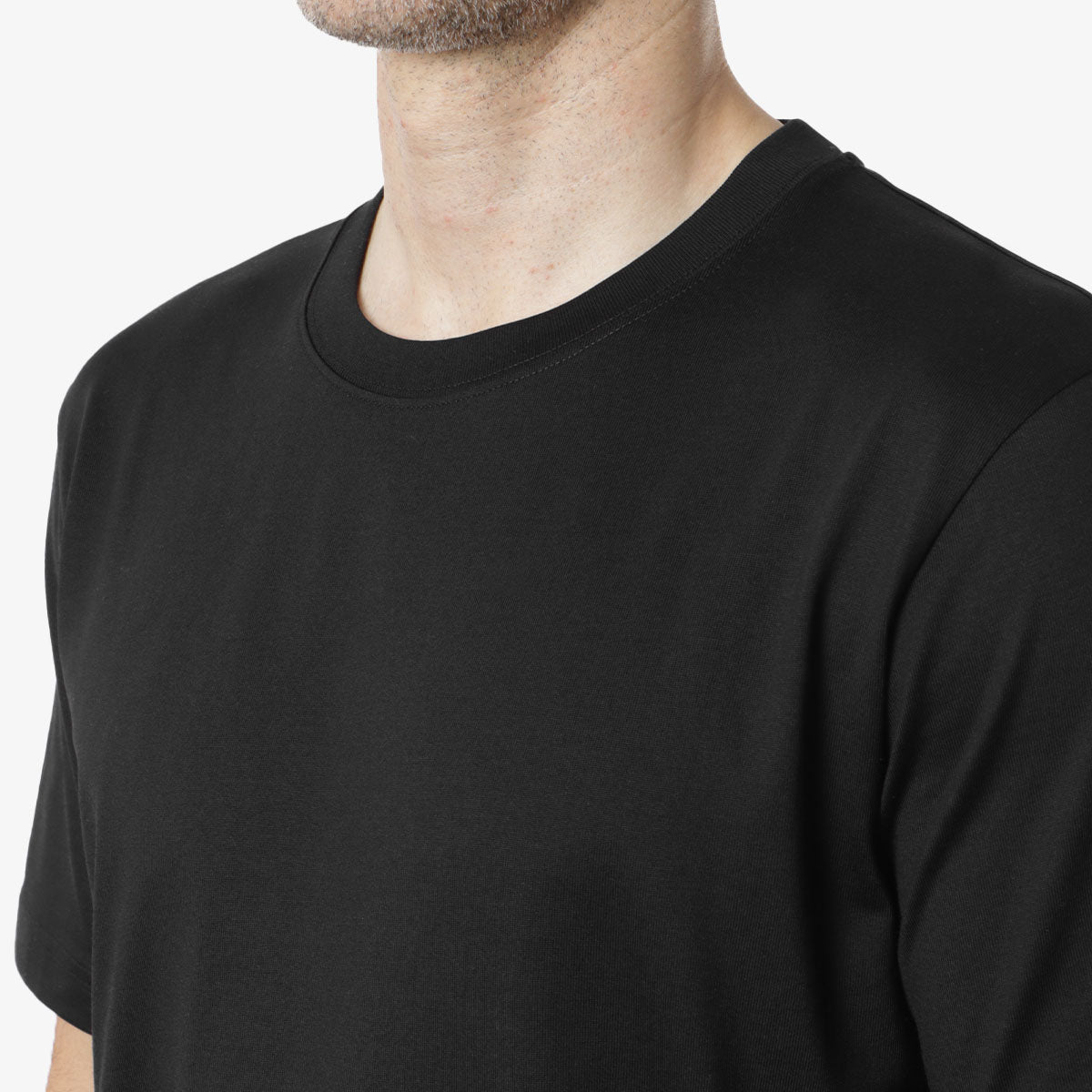 Norse Projects Norse Standard T-Shirt, Black, Detail Shot 2