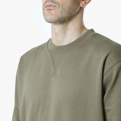 thumbnail Norse Projects Norse Standard Sweatshirt, Sediment Green, Detail Shot 2