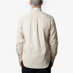 thumbnail Norse Projects Osvald Twill Shirt, Oatmeal, Detail Shot 3