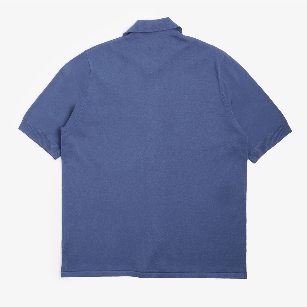 main Norse Projects Rollo Cotton Lined Shirt, Calcite Blue, Detail Shot 6