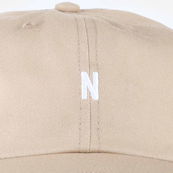 thumbnail Norse Projects Twill Sports Cap, Utility Khaki, Detail Shot 2