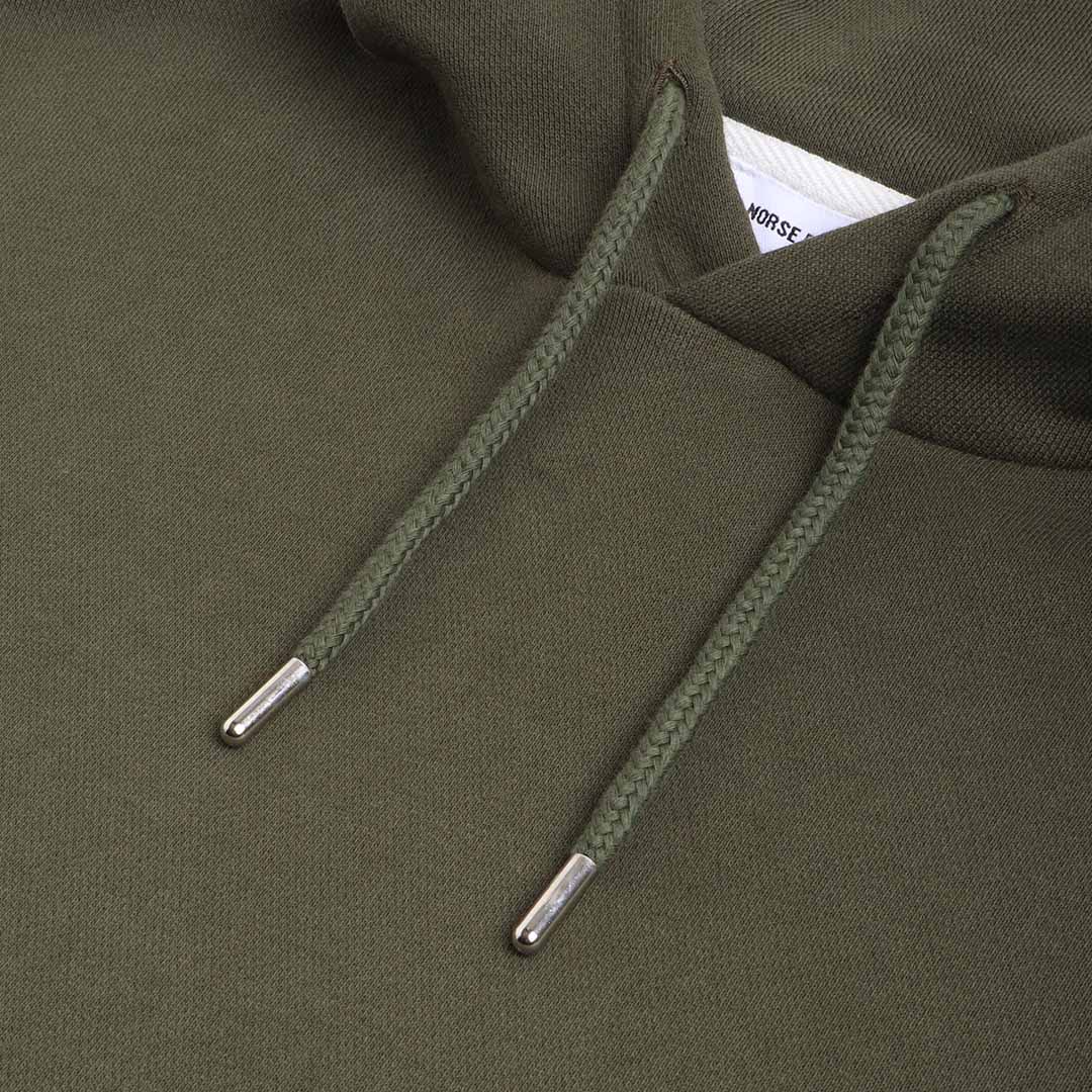 Norse Projects Vagn Classic Pullover Hoodie - Army Green – Urban