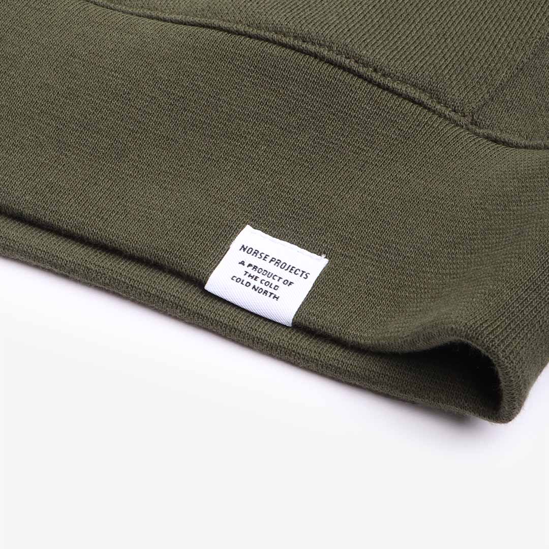 Norse Projects Vagn Classic Pullover Hoodie - Army Green – Urban