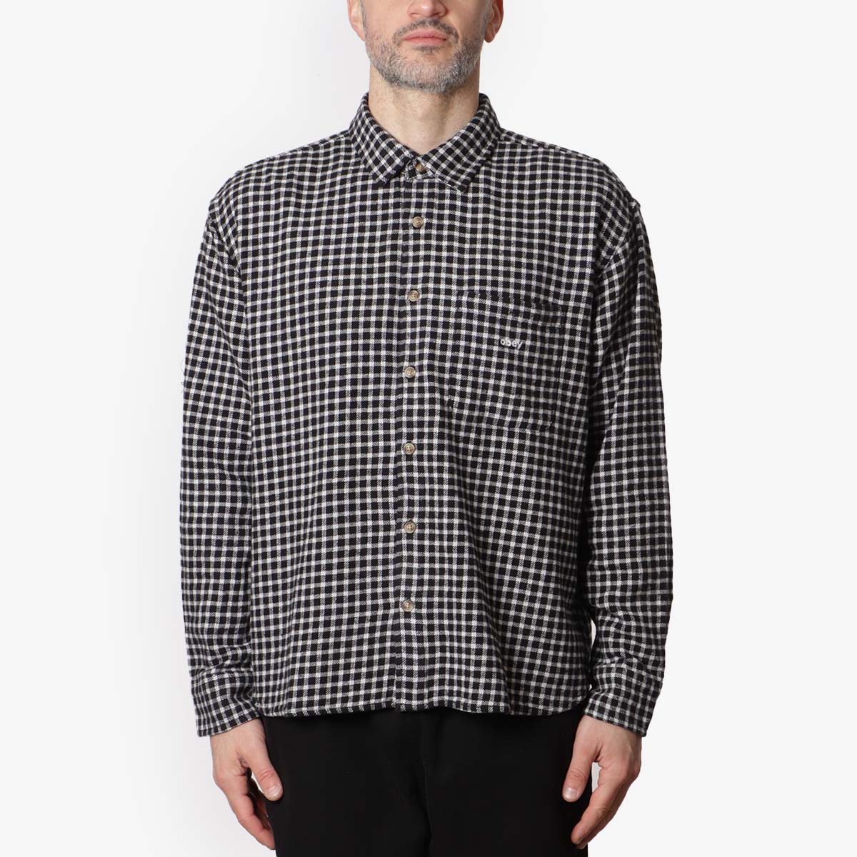 main OBEY Bigwig Barry Woven Shirt