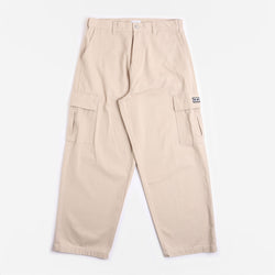 thumbnail OBEY Bigwig Baggy Twill Cargo Pant, Silver Grey, Detail Shot 2