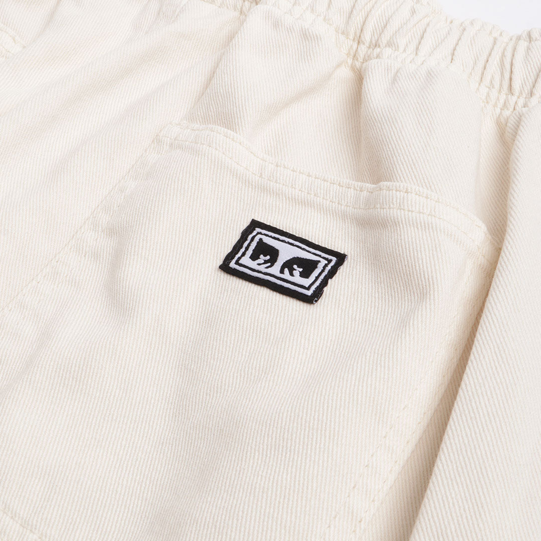 main OBEY Easy Denim pant, Unbleached, Detail Shot 8