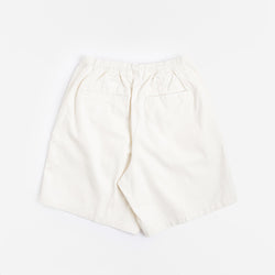 thumbnail OBEY Easy Relaxed Twill Shorts, Unbleached, Detail Shot 4