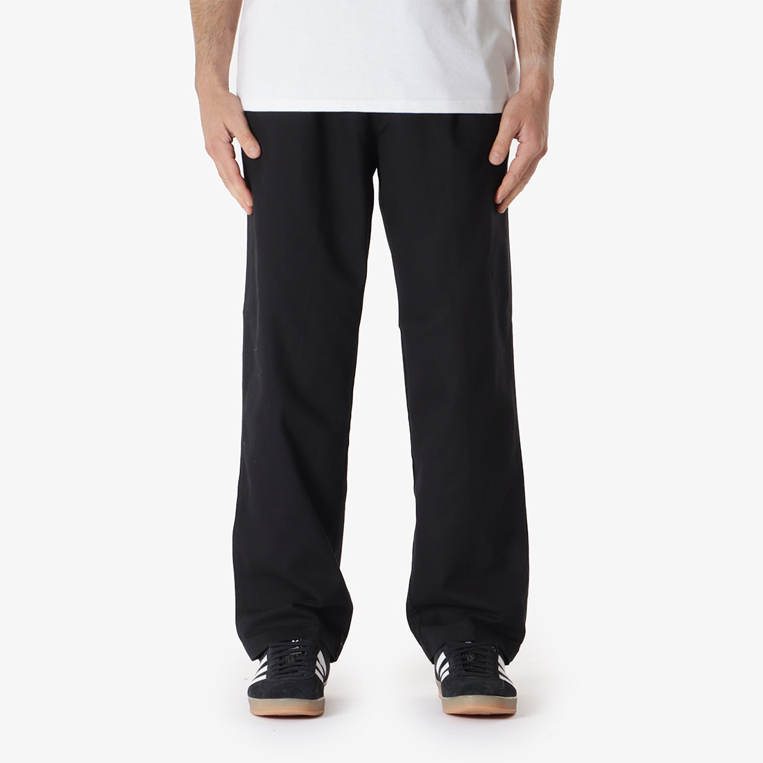 main OBEY Easy Twill Pant, Black, Detail Shot 1