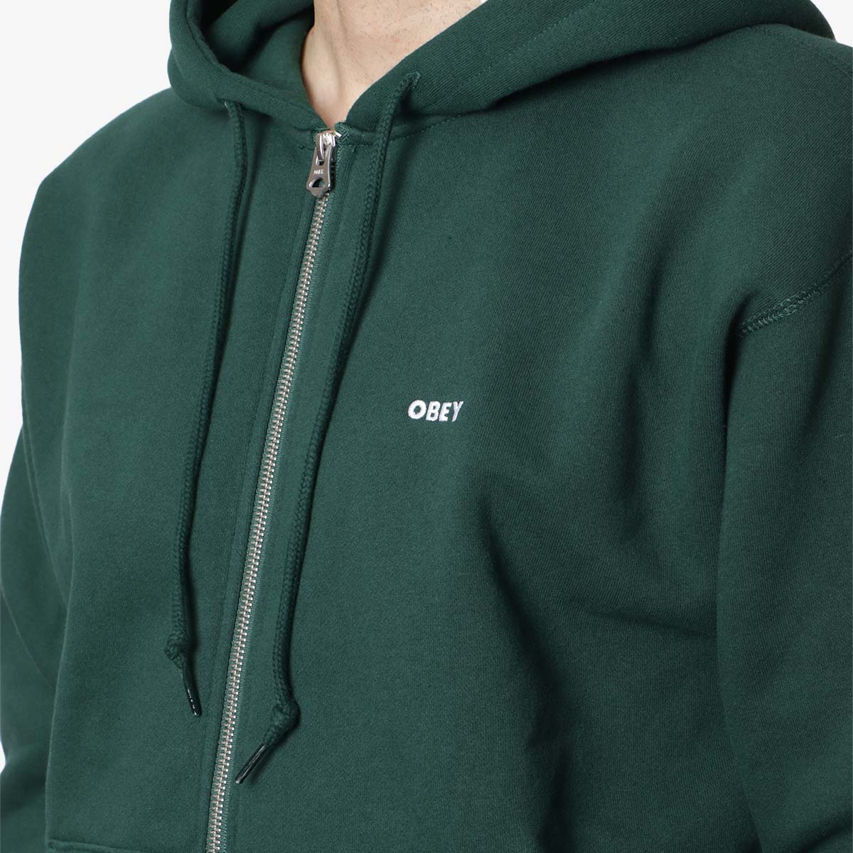 OBEY Established Works Bold Zip Hoodie II