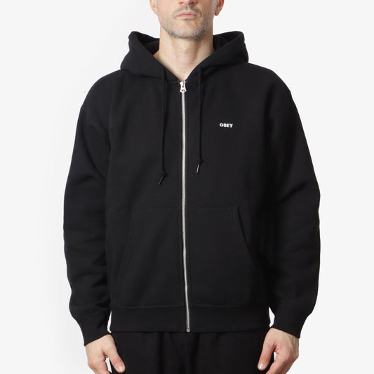 OBEY Established Works Bold Zip Hoodie II