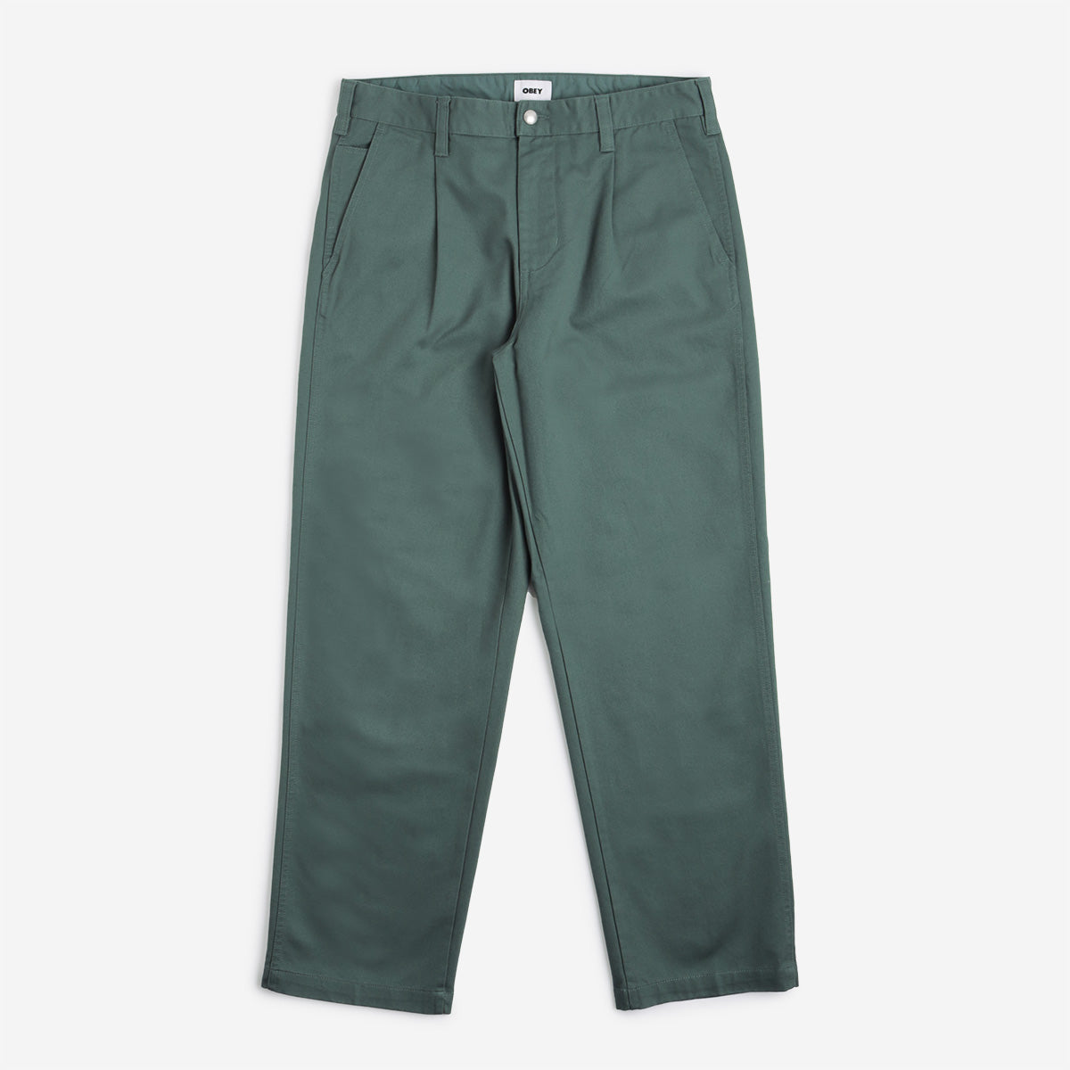 main OBEY Estate Pant, Silver Pine, Detail Shot 2