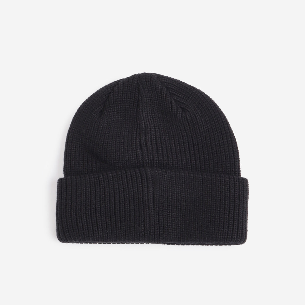 main OBEY Mid Icon Patch Cuff Beanie, Black, Detail Shot 3