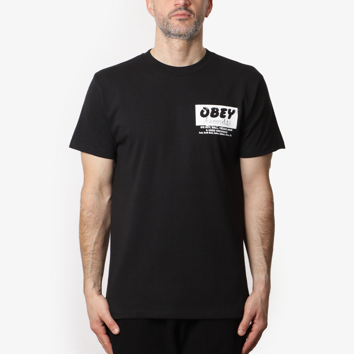 main OBEY Records Buy, Sell, Trade T-Shirt