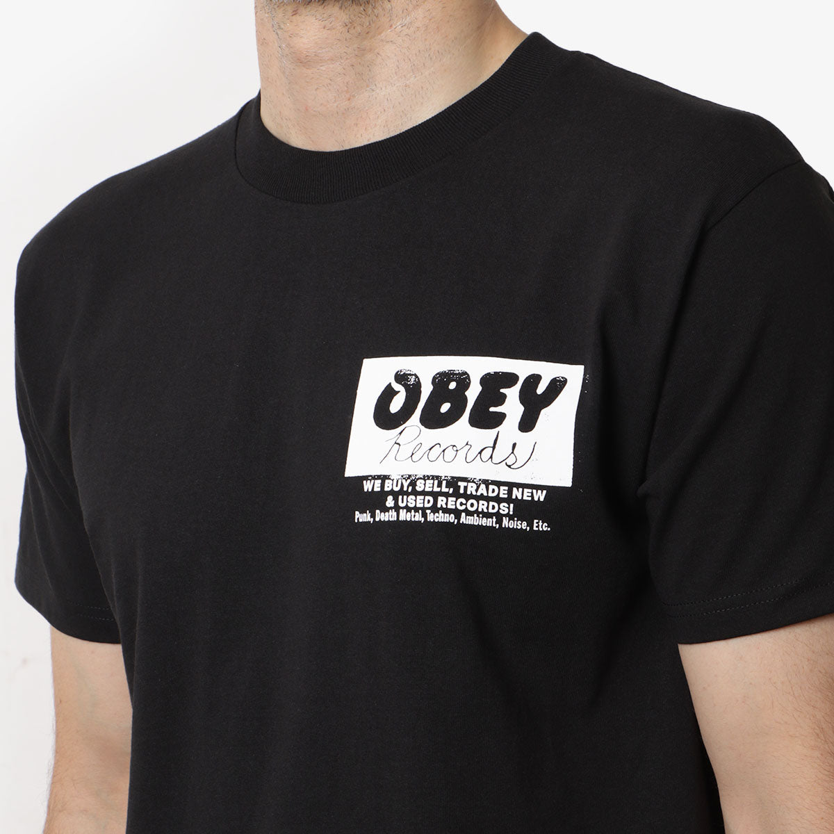 main OBEY Records Buy, Sell, Trade T-Shirt