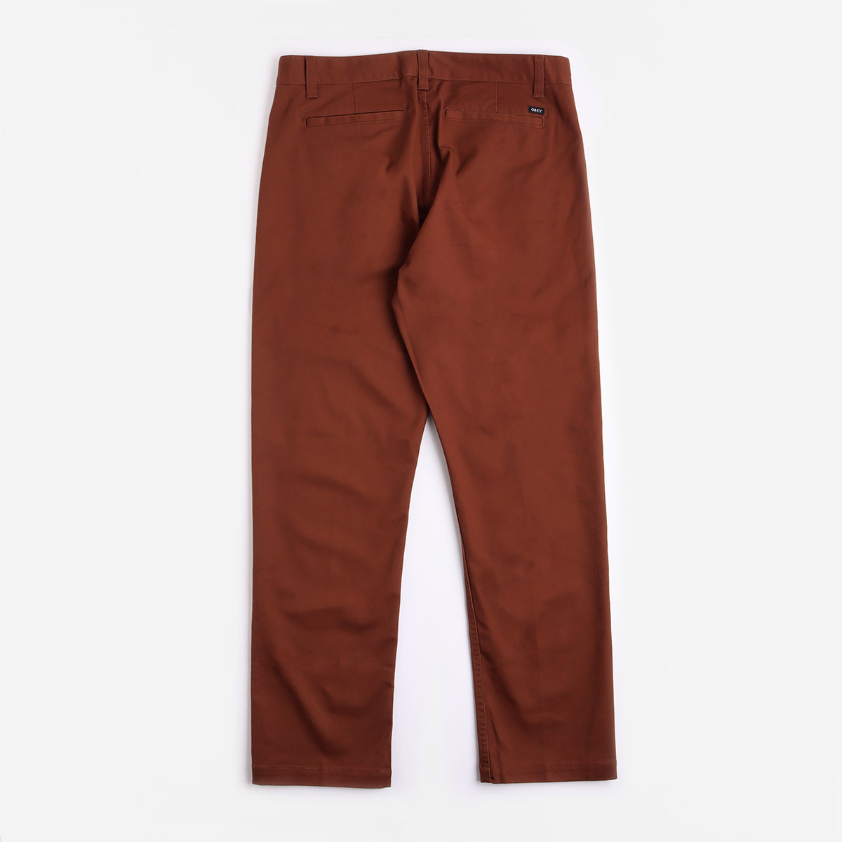 main OBEY Straggler Pant, Sepia Brown, Detail Shot 3