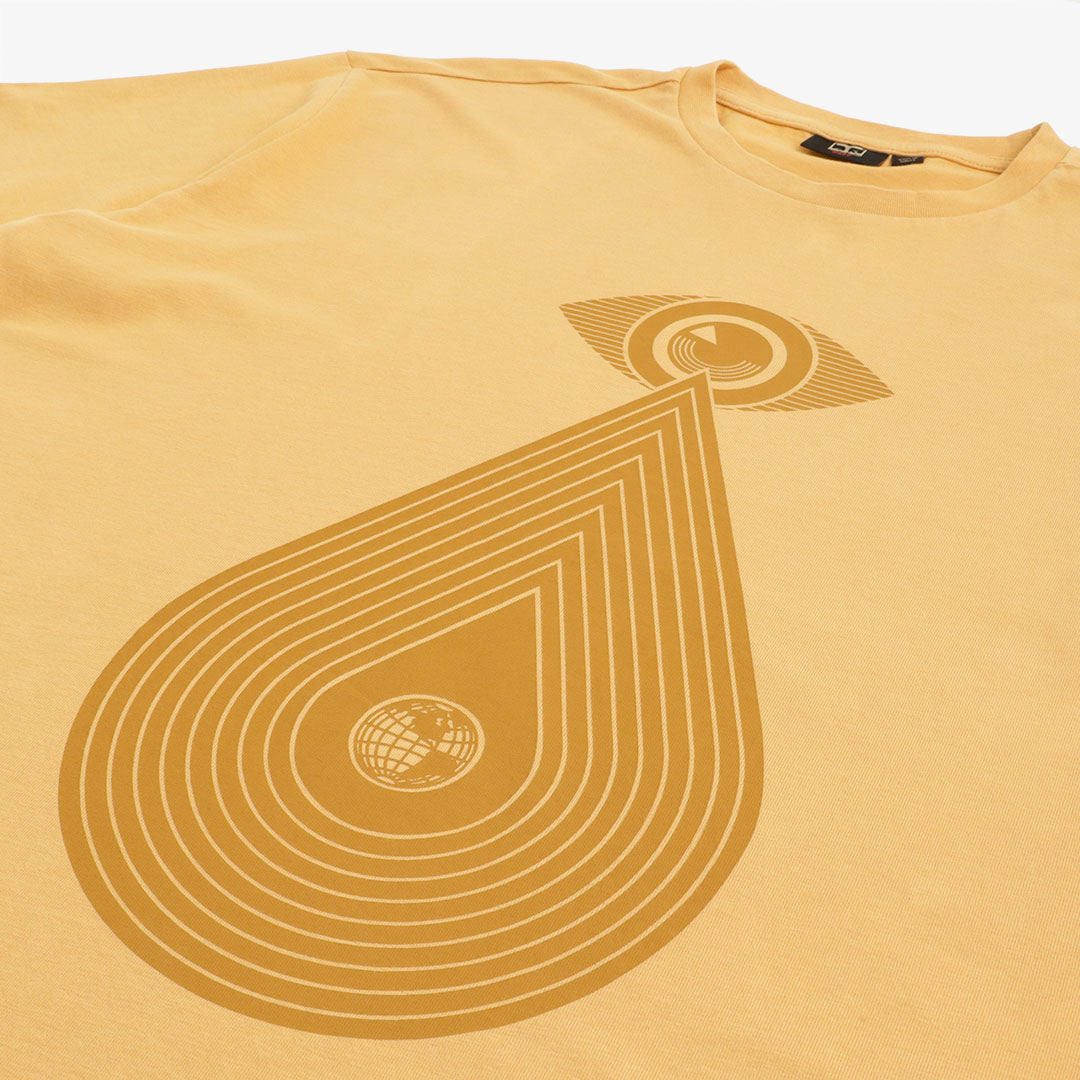 main OBEY x Napapijri T-Shirt, Beige Oak, Detail Shot 3