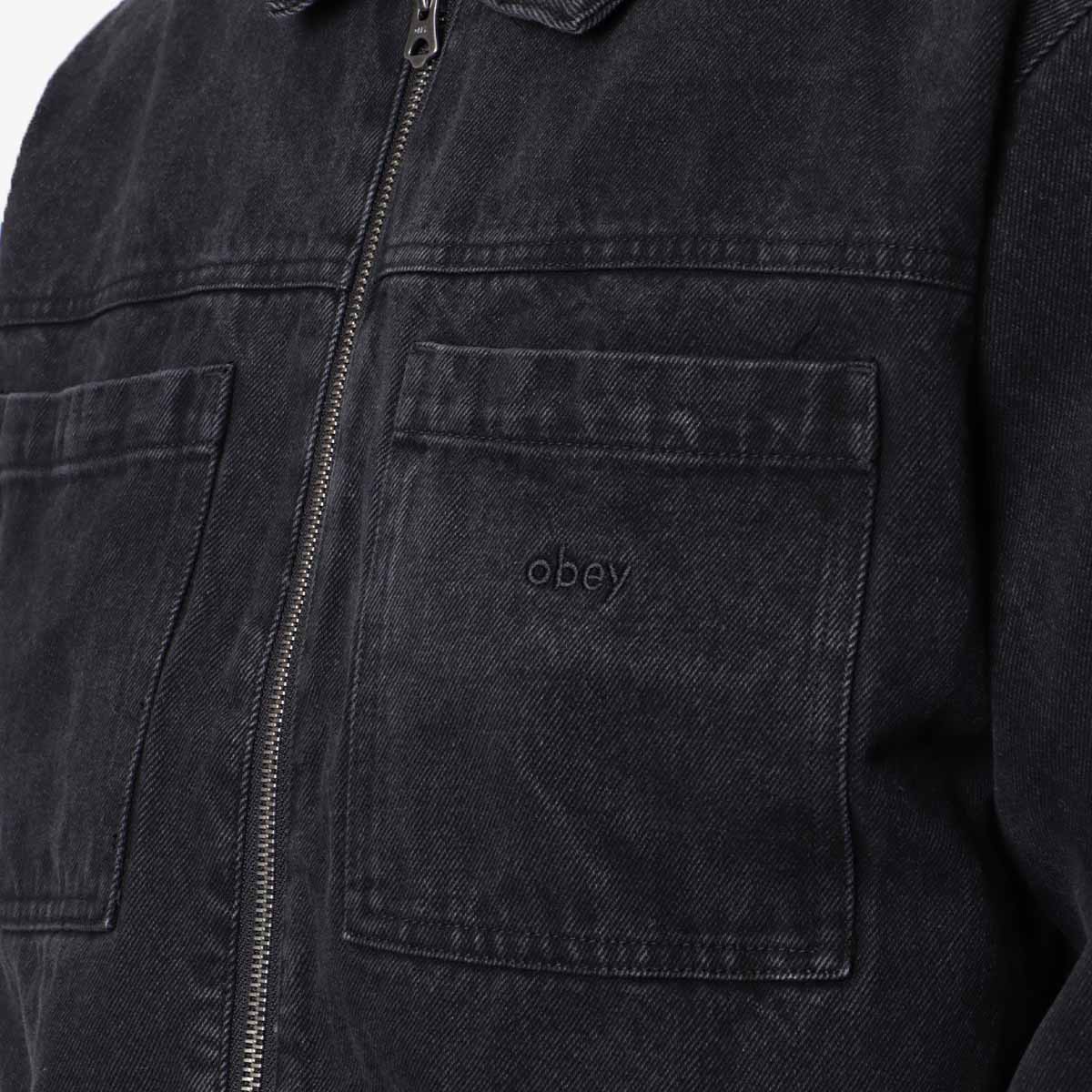 OBEY Hardwork Zip Up Jacket