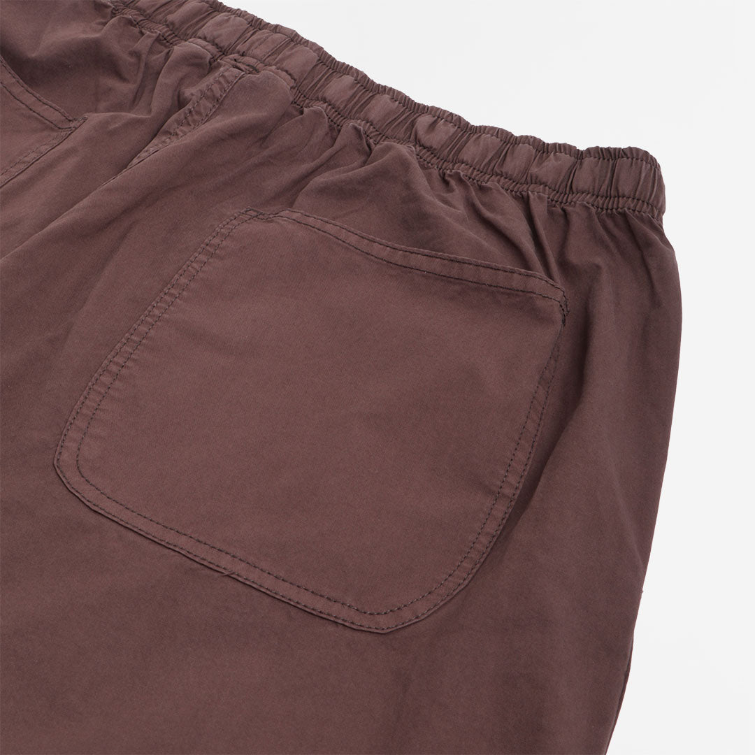 main OBEY Easy Pigment Trail Shorts, Pigment Java Brown, Detail Shot 5