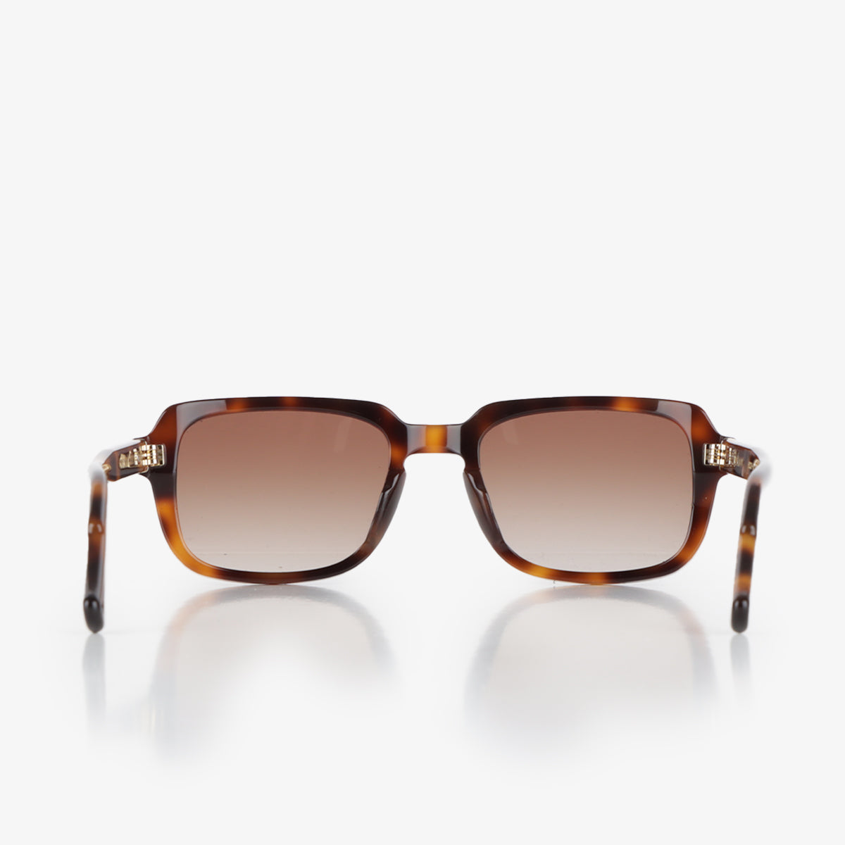 main Oscar Deen Nelson Sunglasses, Tortoise/Mocha, Detail Shot 4