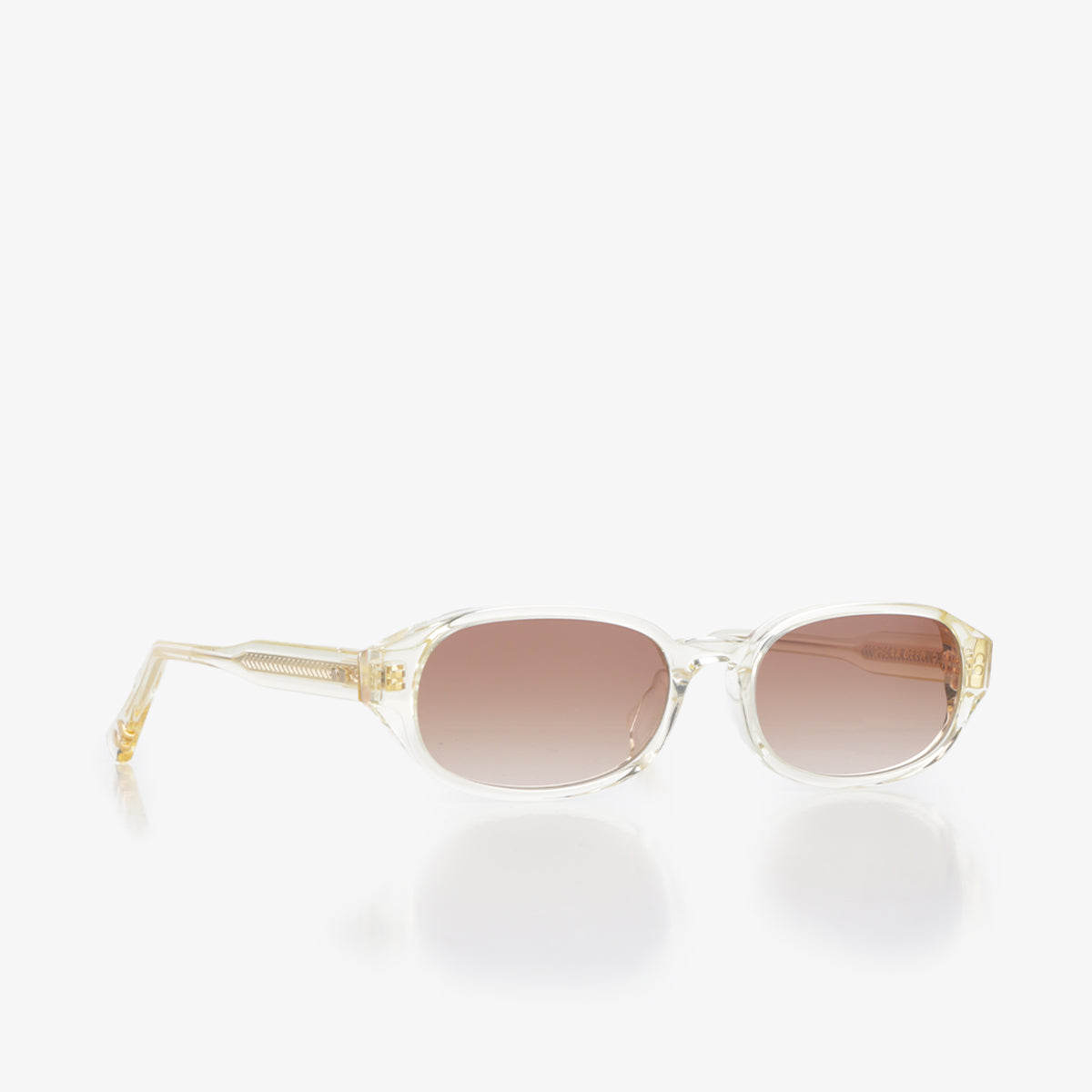 main Oscar Deen Pellerin Sunglasses, Champagne/Chocolate Fade, Detail Shot 2