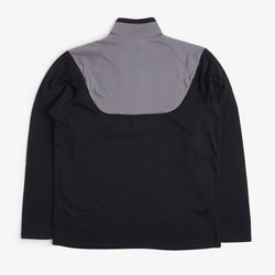 thumbnail Ostrya Rove Half Zip Tech Fleece, Charcoal, Detail Shot 2