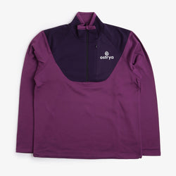 thumbnail Ostrya Rove Half Zip Tech Fleece, Violet, Detail Shot 1