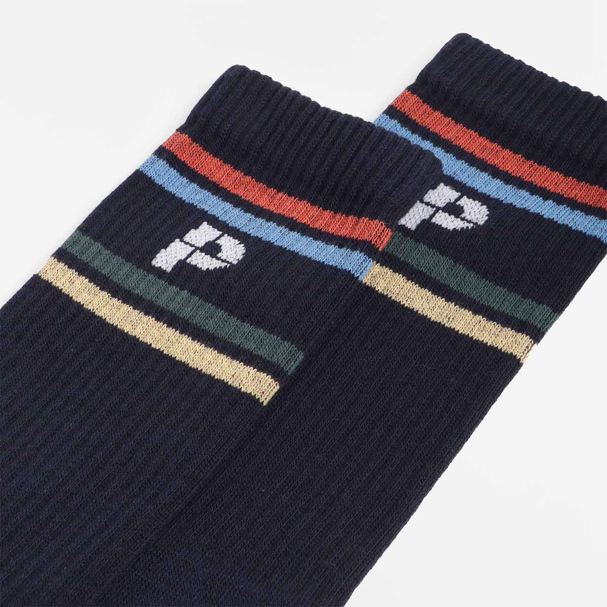 Parlez Bane Socks, Navy, Detail Shot 3