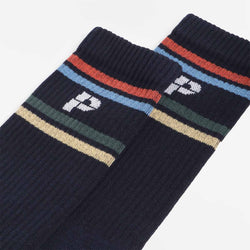 thumbnail Parlez Bane Socks, Navy, Detail Shot 3