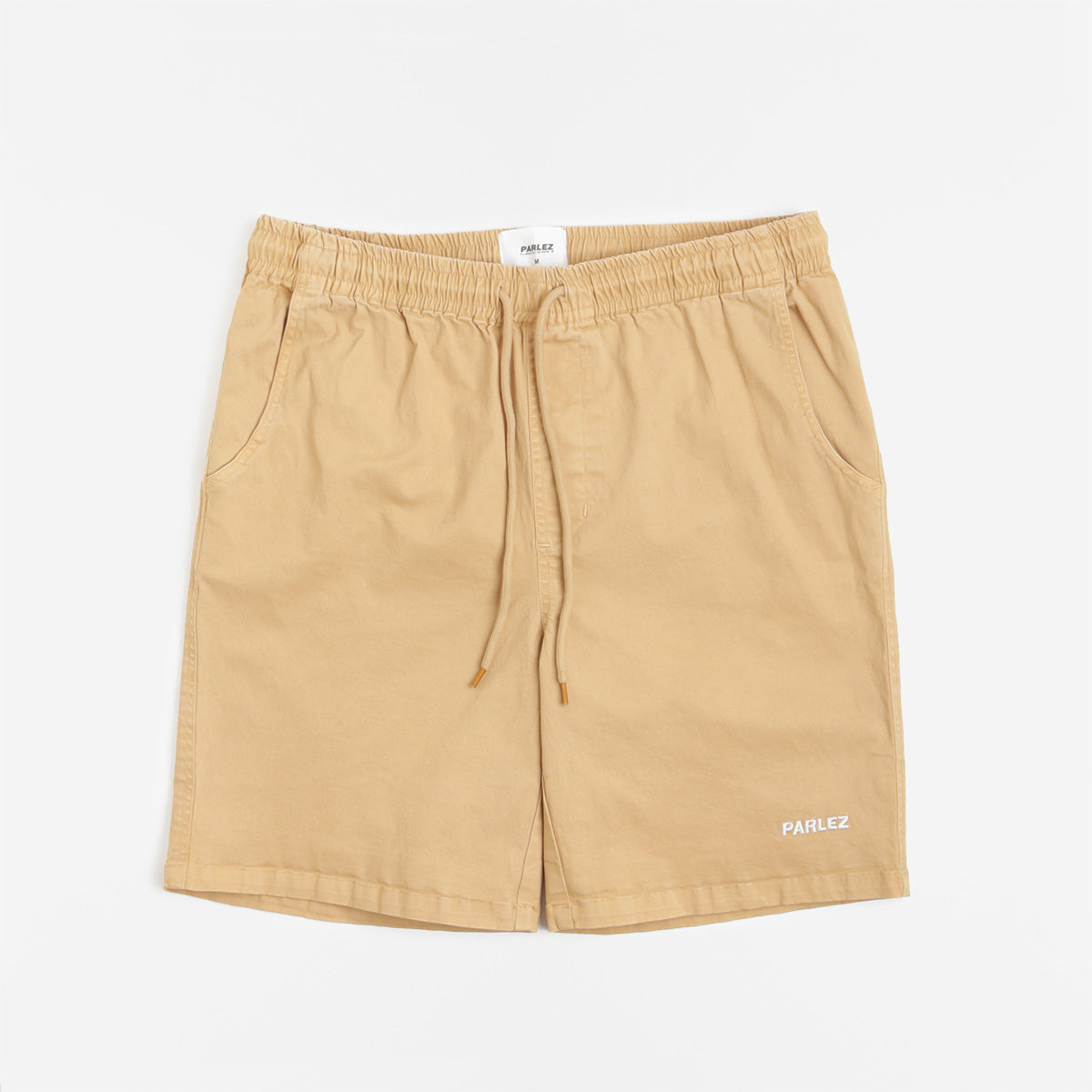 Parlez Blakey Shorts, Tan Brown, Detail Shot 1