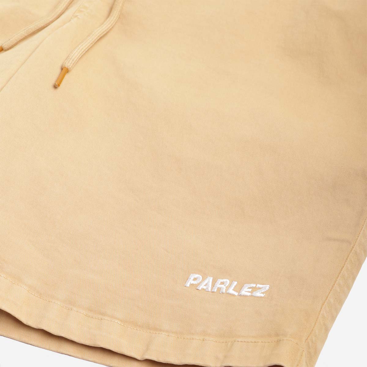 Parlez Blakey Shorts, Tan Brown, Detail Shot 2