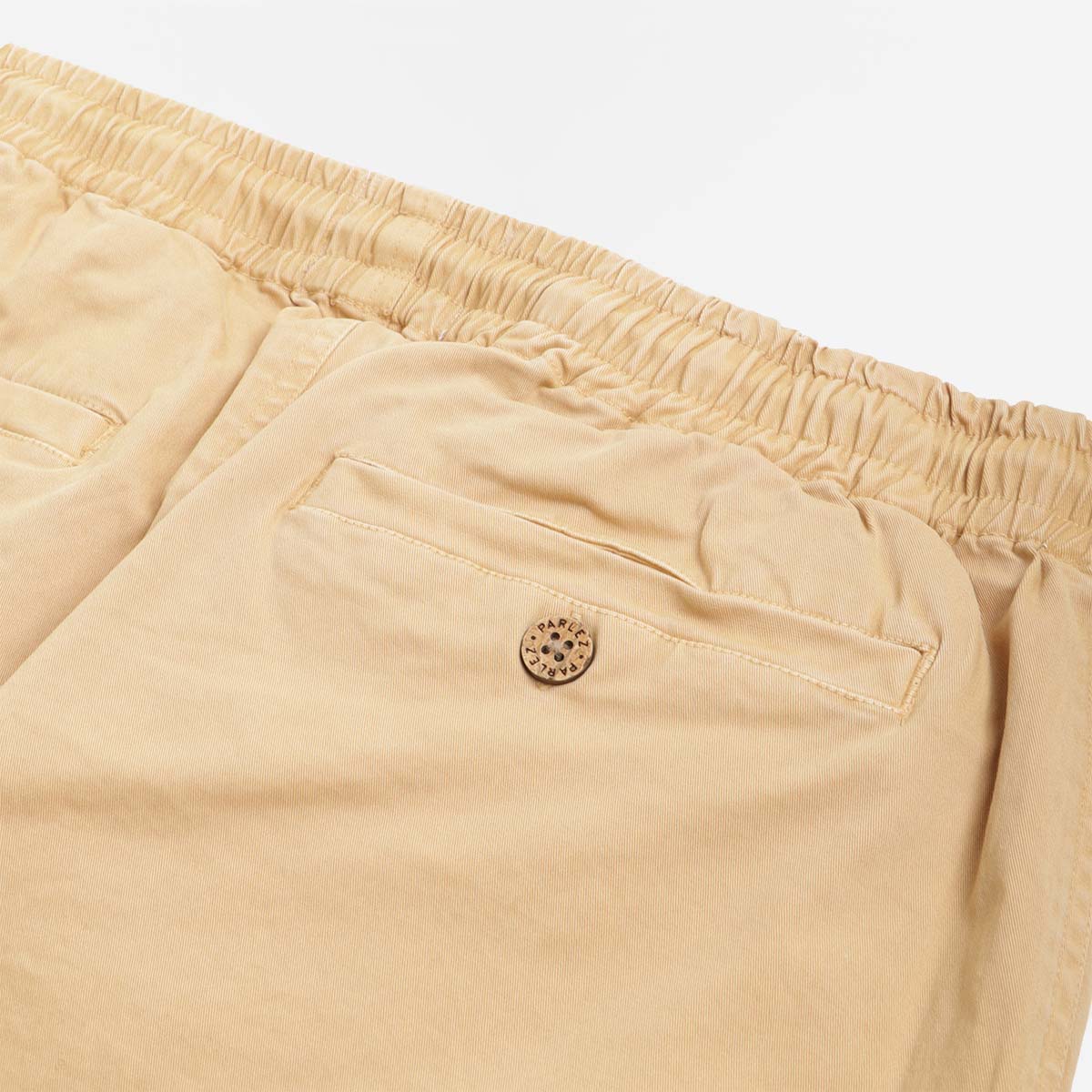 Parlez Blakey Shorts, Tan Brown, Detail Shot 4