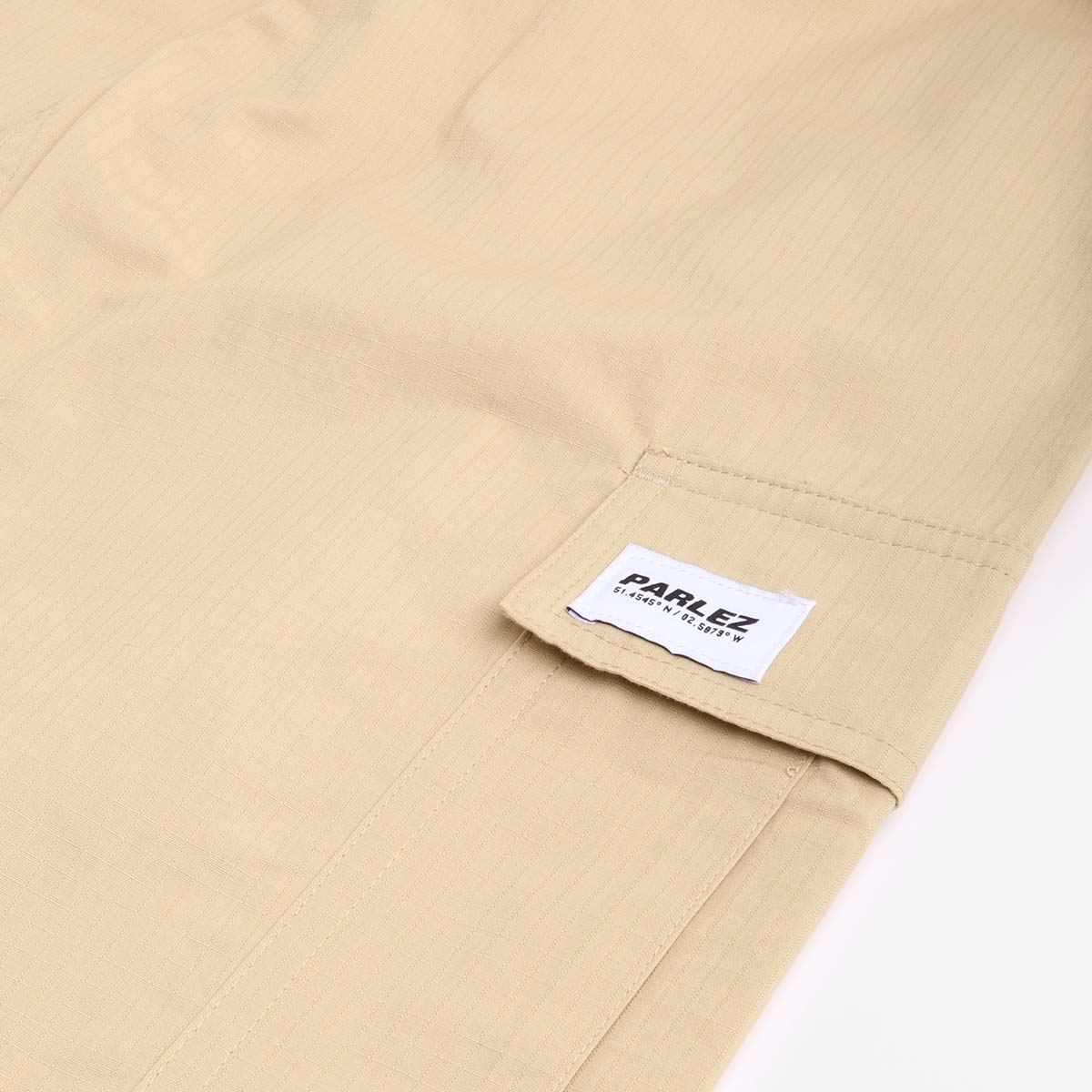 main Parlez Gilbert Ripstop Cargo Pant, Sand, Detail Shot 4