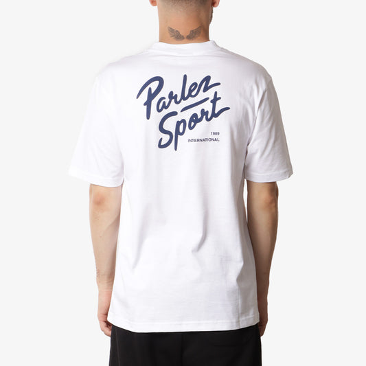 Parlez Hondo T-Shirt, White, Detail Shot 1