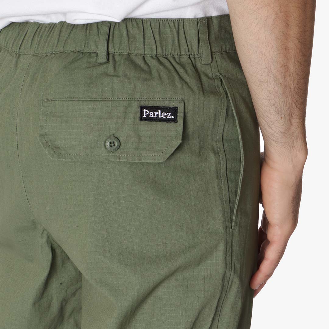 Parlez Mesa Trousers, Olive Green, Detail Shot 5