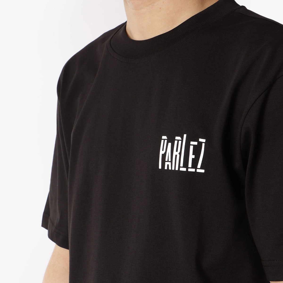 Parlez Waller T-Shirt, Black, Detail Shot 3