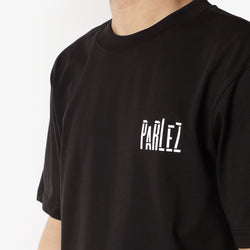 thumbnail Parlez Waller T-Shirt, Black, Detail Shot 3