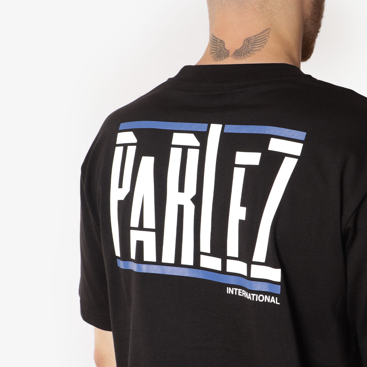 Parlez Waller T-Shirt, Black, Detail Shot 4