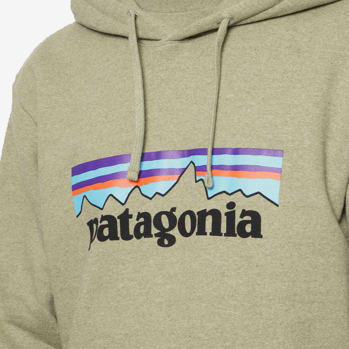 Patagonia P-6 Logo Uprisal Hoodie, Buckhorn Green, Detail Shot 2