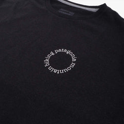 thumbnail Patagonia Spoke Stencil Responsibli-Tee T-Shirt, Ink Black, Detail Shot 6