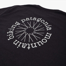 thumbnail Patagonia Spoke Stencil Responsibli-Tee T-Shirt, Ink Black, Detail Shot 7