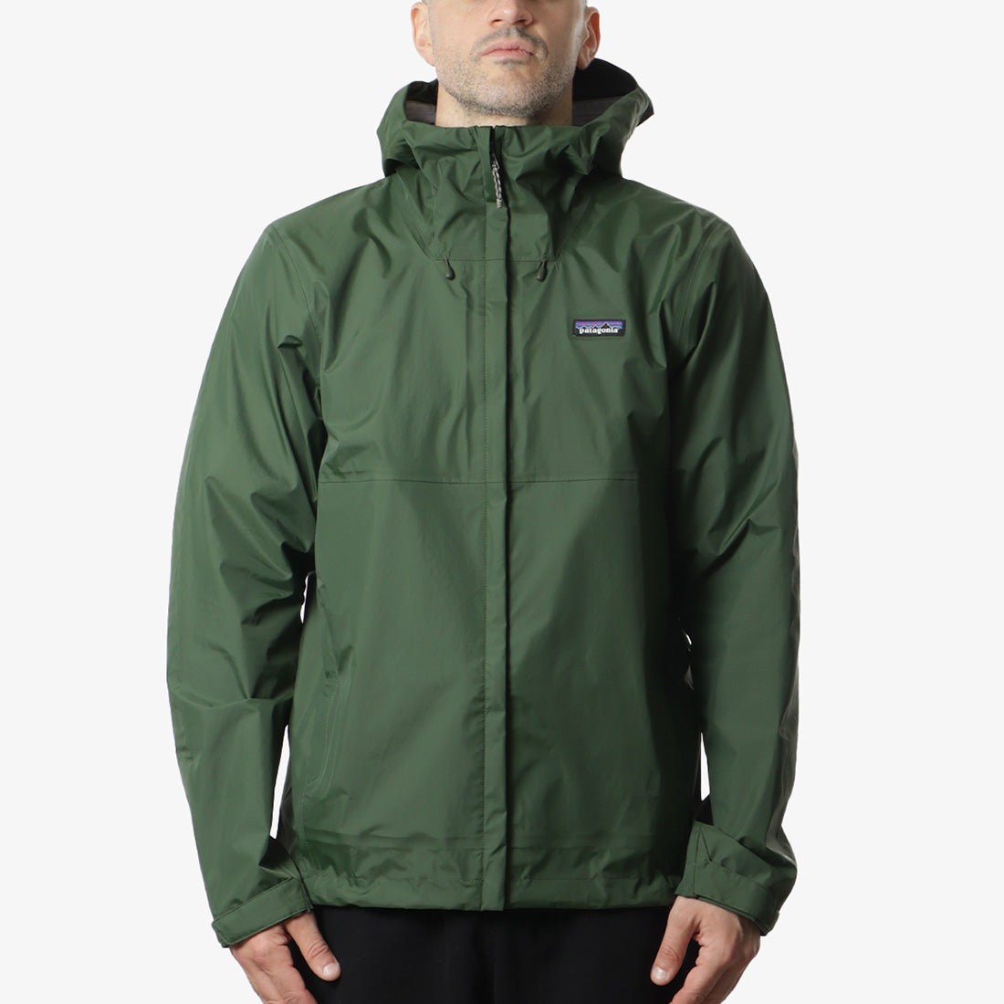 Patagonia Torrentshell 3L Jacket, Torrey Pine Green, Detail Shot 1