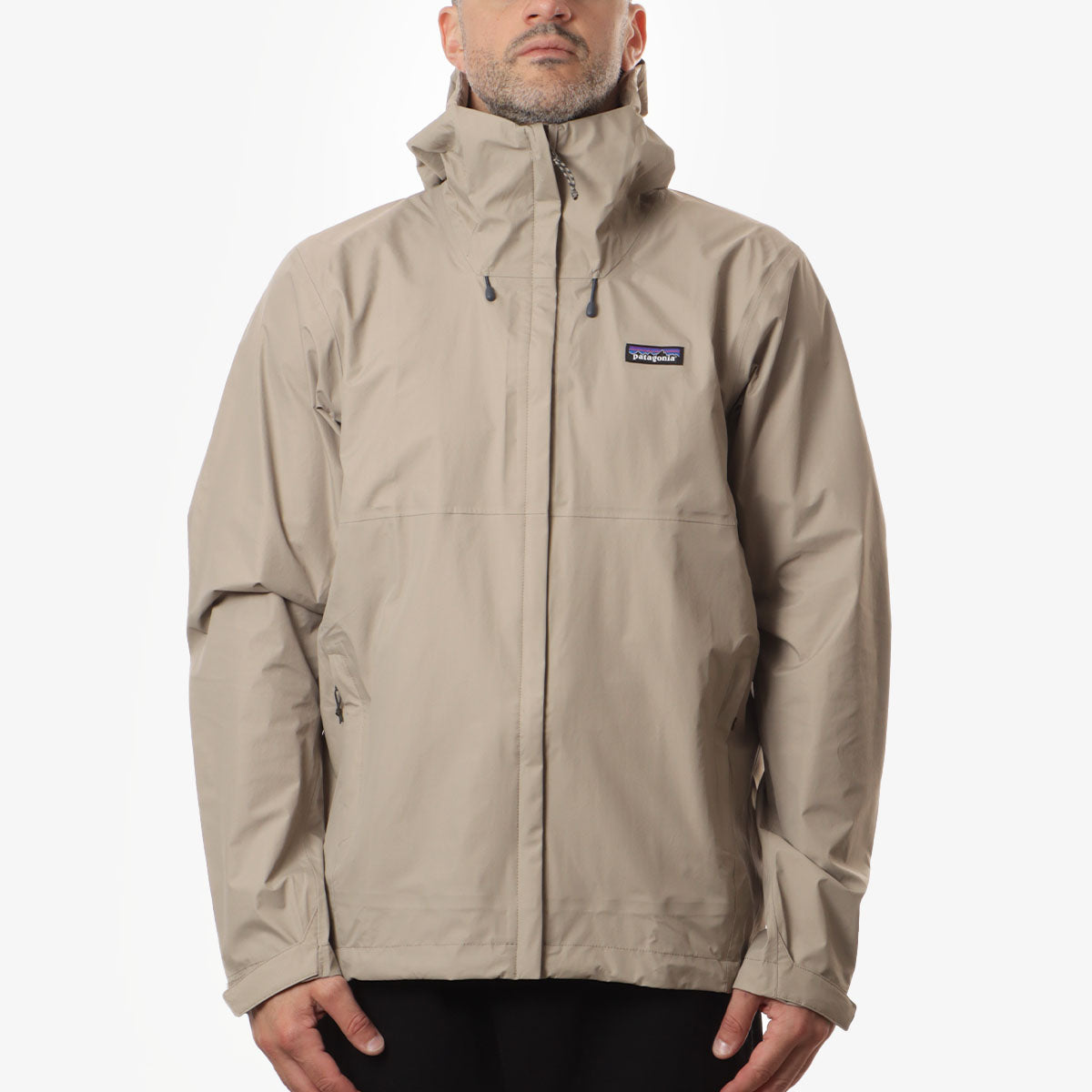 Patagonia Torrentshell 3L Jacket, Seabird Grey, Detail Shot 1