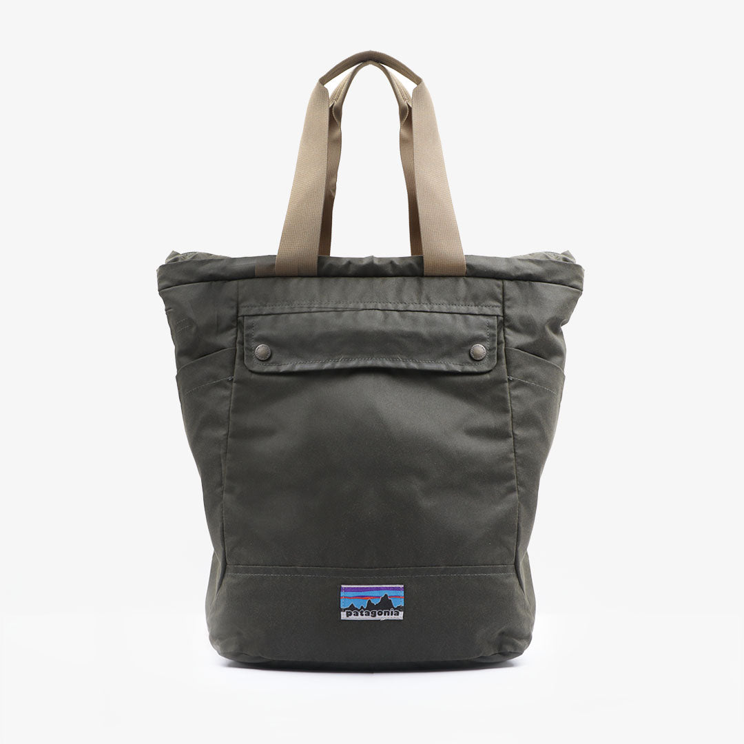 Patagonia Waxed Canvas Tote Pack - Basin Green – Urban Industry