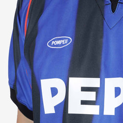 thumbnail Pompeii Pre-Season Football Shirt, Blue, Detail Shot 3